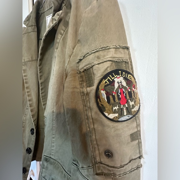 ZADIG & VOLTAIRE
Virginia Grunge Military Jacket - Size XS - Picture 5 of 8